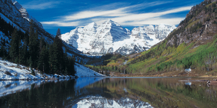 Colorado can be especially beautiful in early autumn